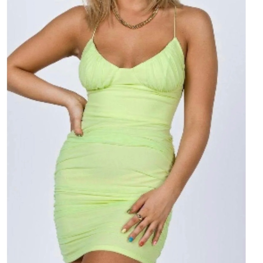 Princess Polly Like Green Mini Dress XS